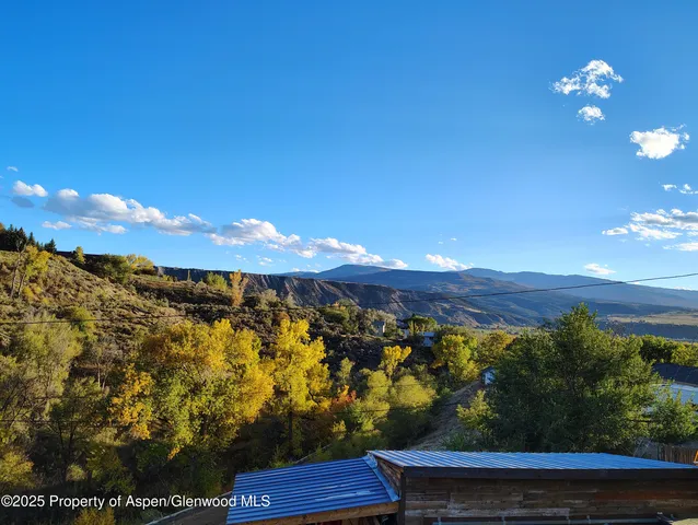 a view of an outdoor space with seating area