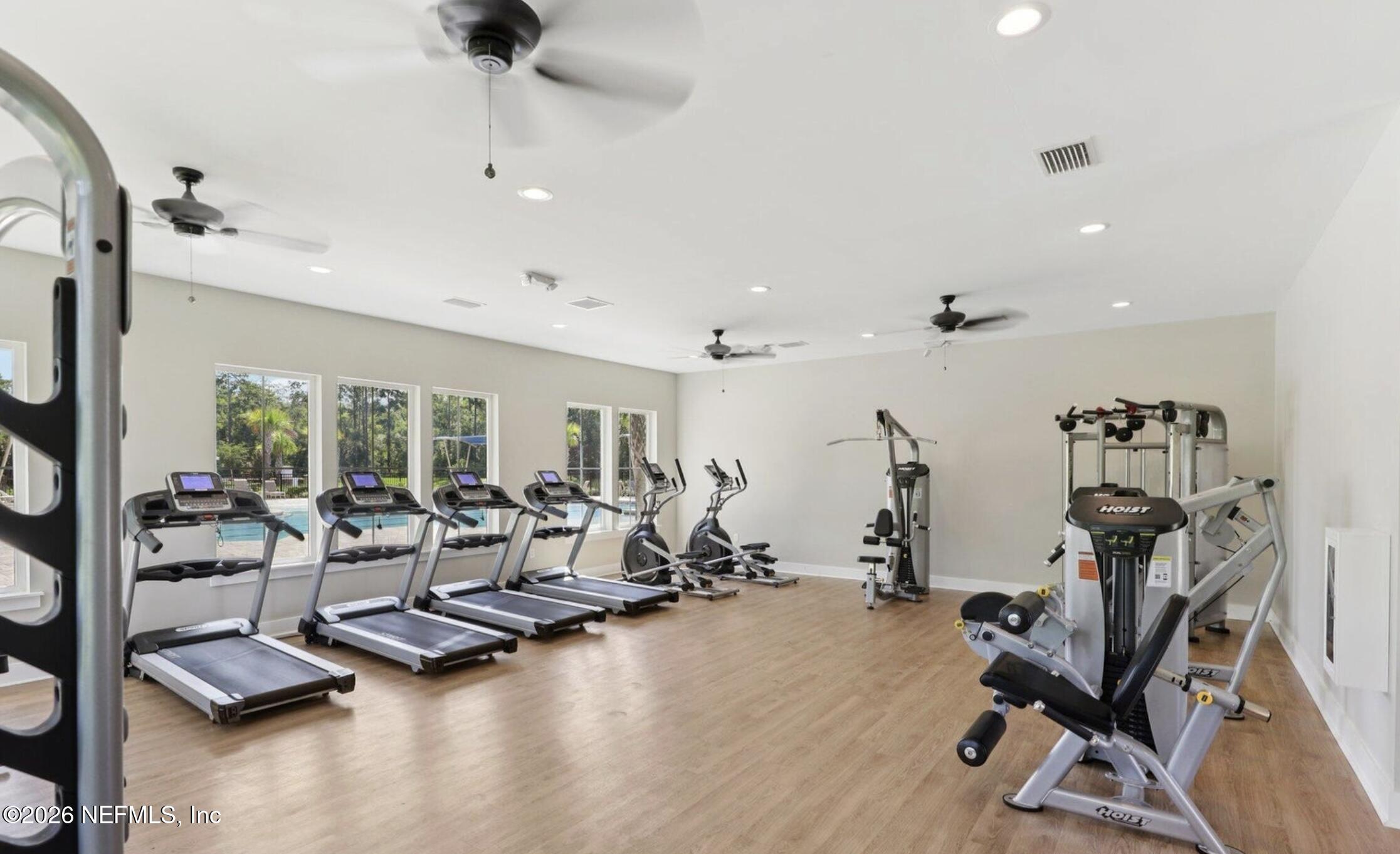 70 Barley Street St. Augustine, FL 32092 - Photo 38 of 40 a view of a room with gym equipment