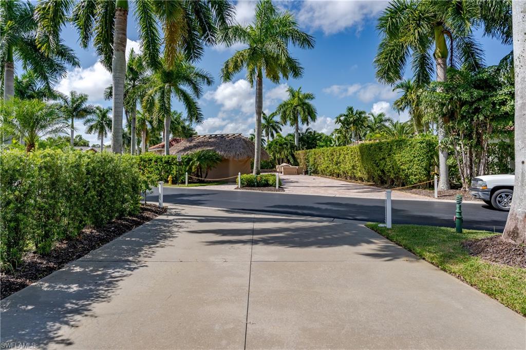 13611 Snook Circle Naples, FL 34114 - Photo 37 of 47 a garden view with palm trees