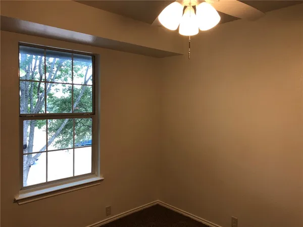a view of a window in a room
