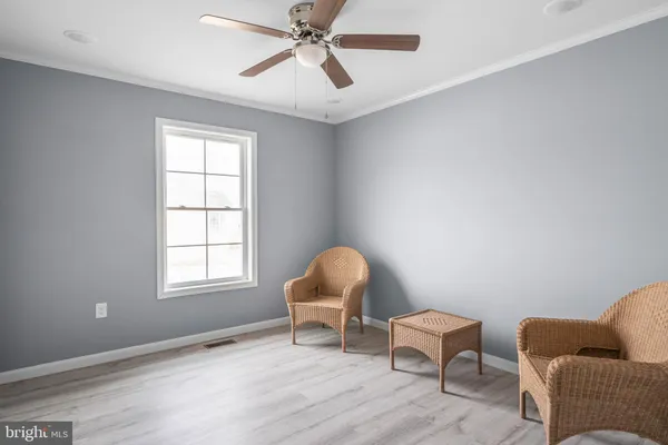 a room with furniture and windows