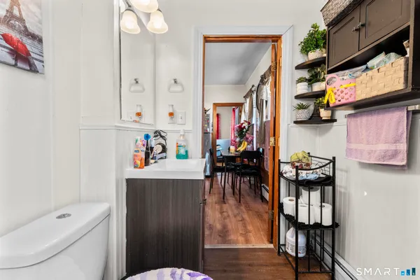 a bathroom with a sink a bath tub and a shower