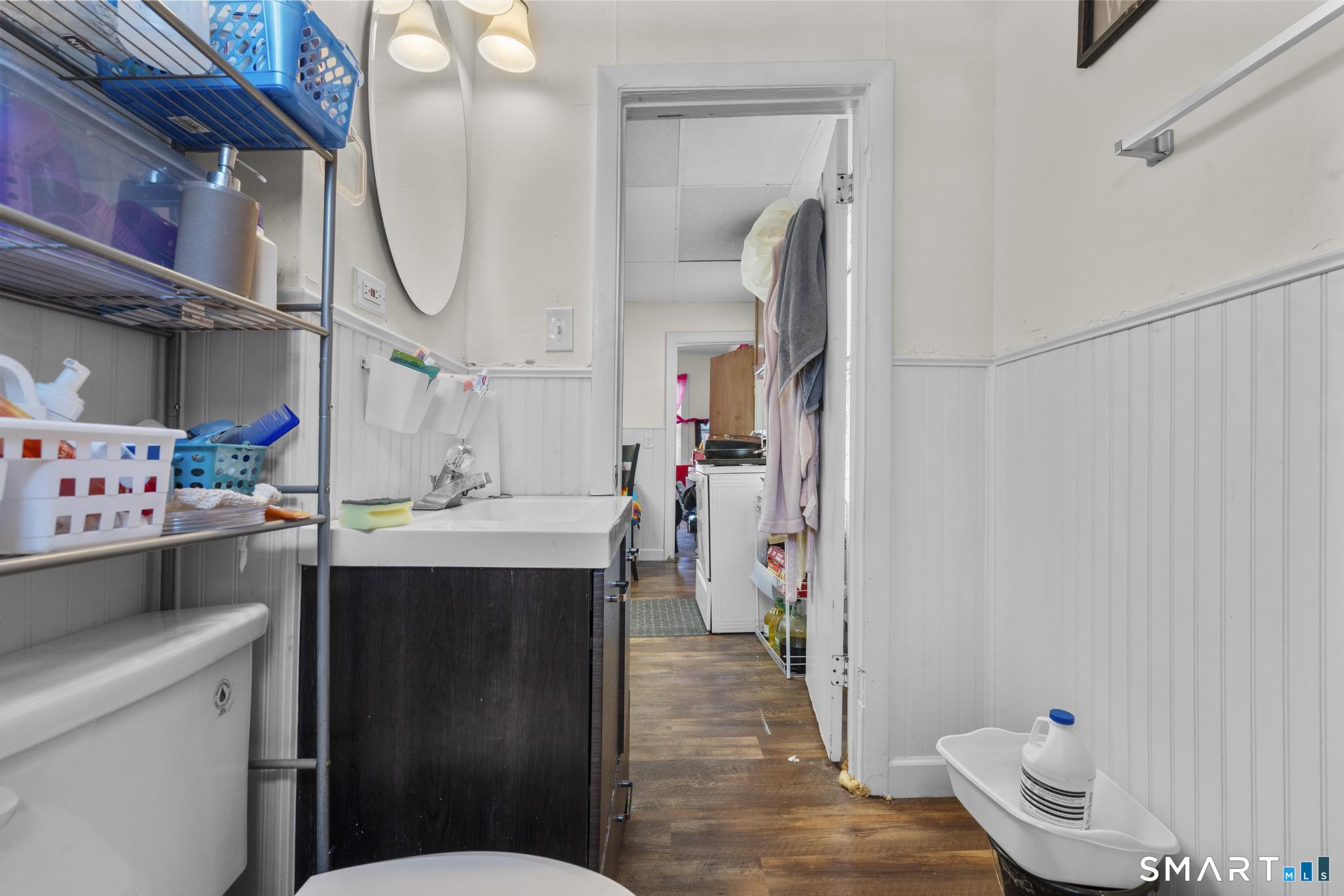 17 Austin Street New Britain, CT 06051 - Photo 32 of 40 a bathroom with a sink a toilet and shower