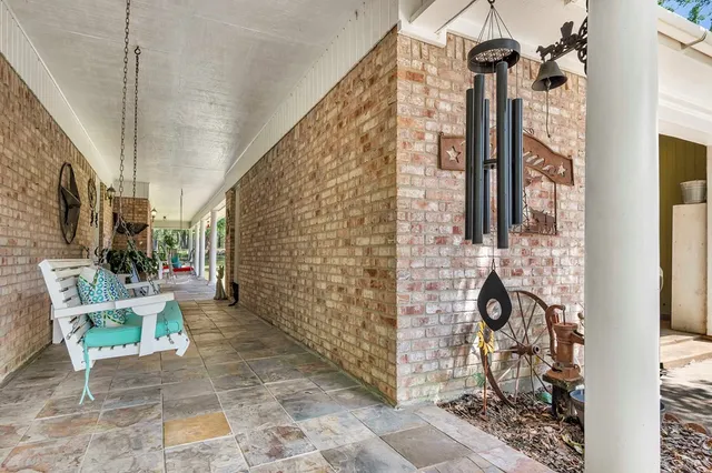 a view of a corridor