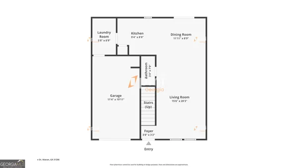 $1,595 | 182 Kinsale Drive, Macon, GA 31206