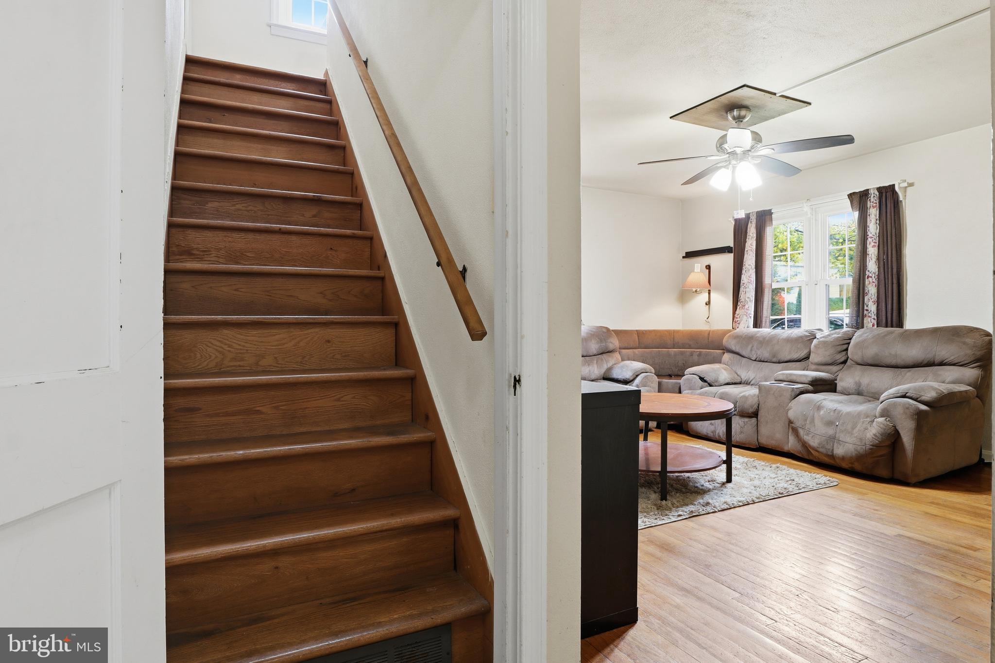 583 Hillcrest Road York, PA 17403 - Photo 14 of 44 a view of entryway and hall with wooden floor