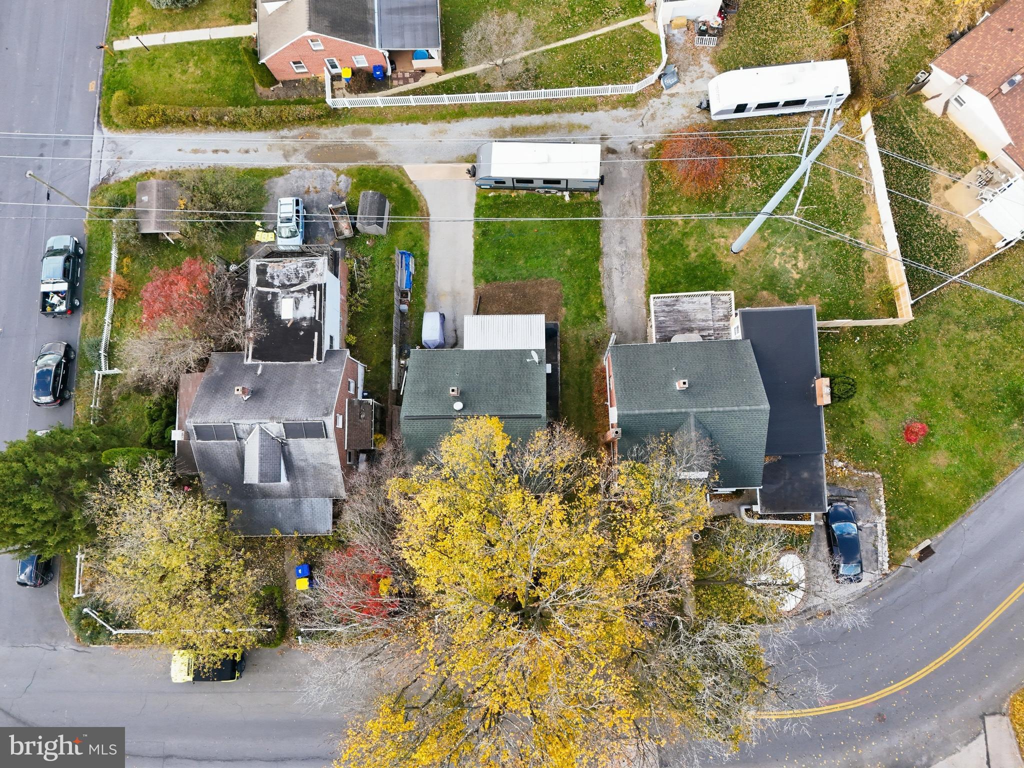 583 Hillcrest Road York, PA 17403 - Photo 36 of 44 an aerial view of a house with a swimming pool