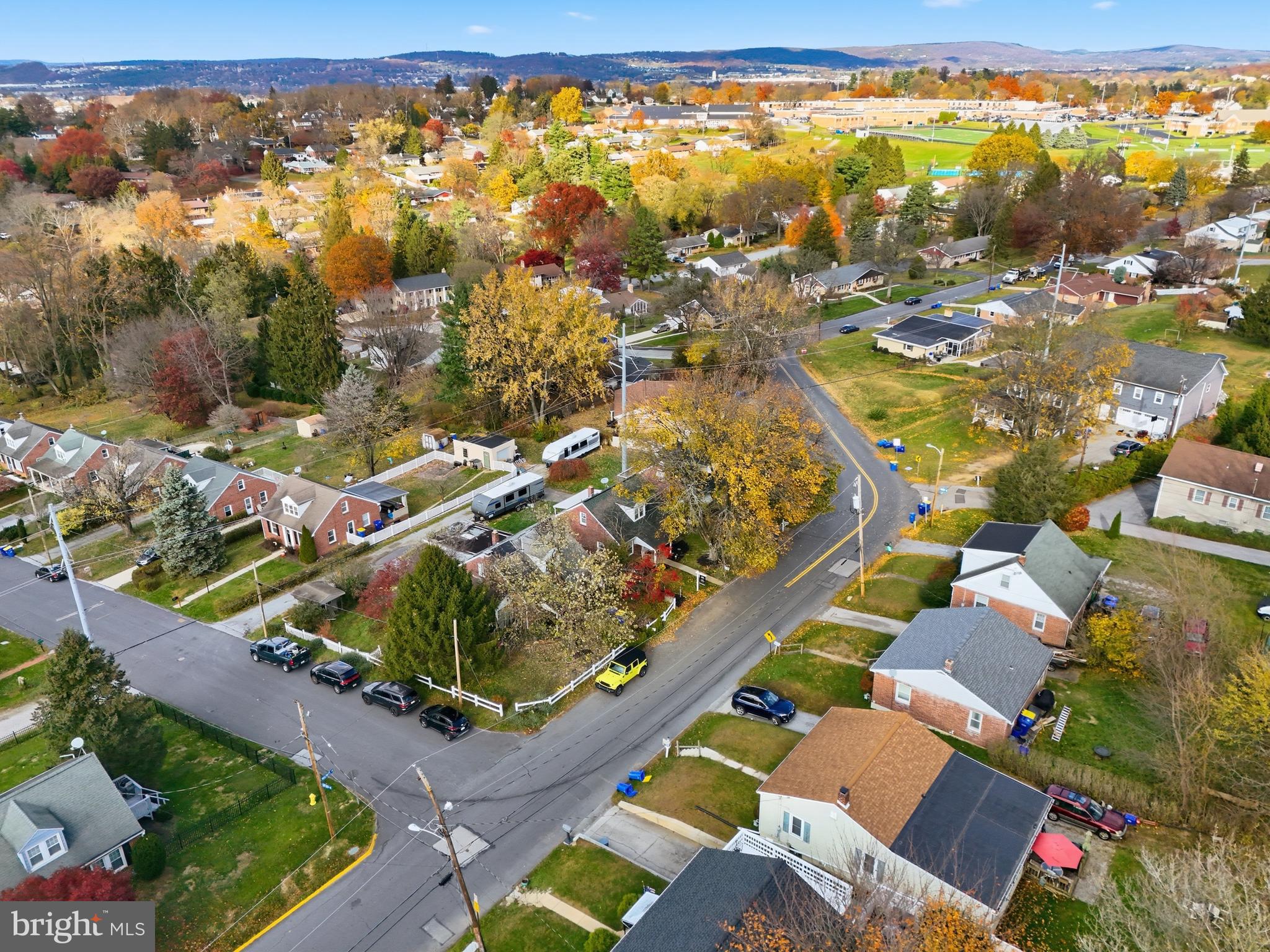 583 Hillcrest Road York, PA 17403 - Photo 40 of 44 an aerial view of residential houses with outdoor space