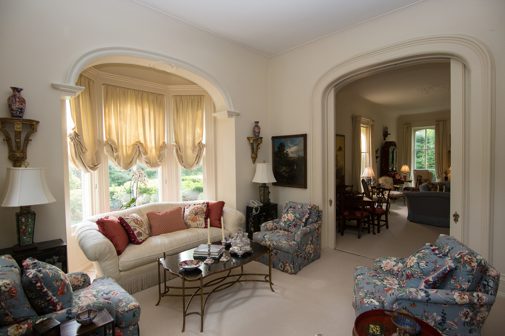 404 East Deerpath Road Lake Forest, IL 60045 - Photo 14 of 44 a living room with furniture and a large window