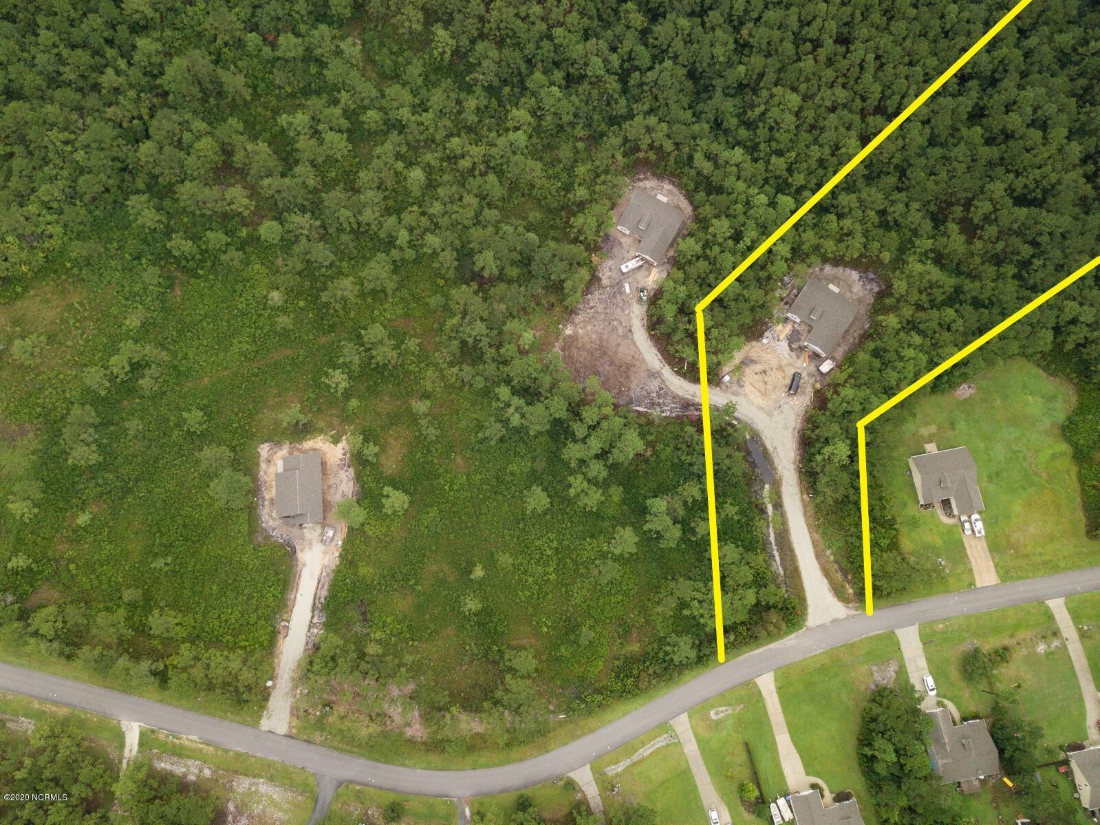 121 Penny Lane Holly Ridge, NC 28445 - Photo 3 of 6 All lines shown are approximate for boundary lines on parcel, should be verified by a surveyor or site visit by buyer or buyer's Realtor