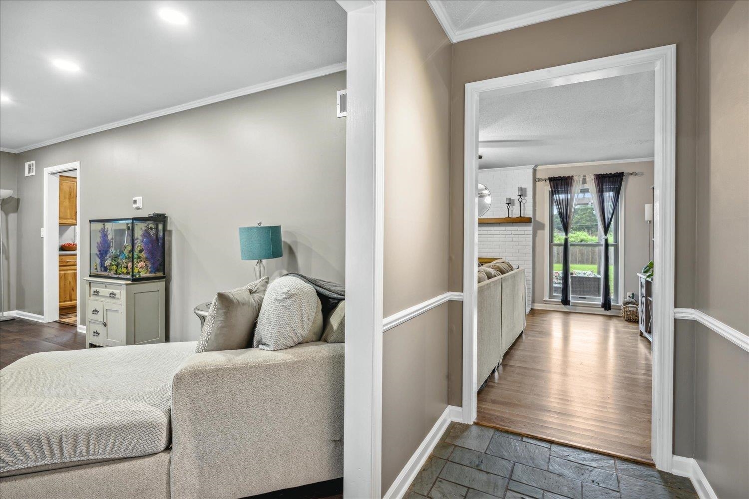 2397 Lynnfield Road Memphis, TN 38119 - Photo 6 of 28 a bedroom with furniture and wooden floor