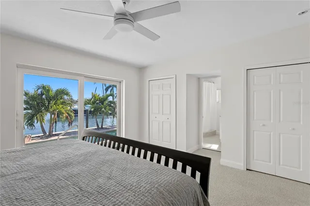 a bathroom with a sink double vanity and a mirror