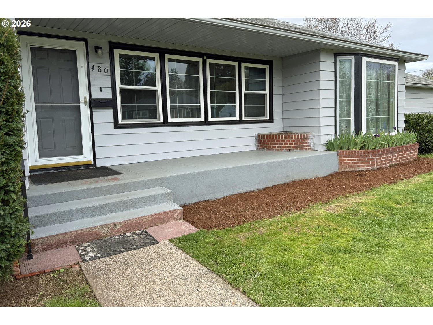 480 Gilbert Street Eugene, OR 97402 - Photo 26 of 33 a black and white photo of a house