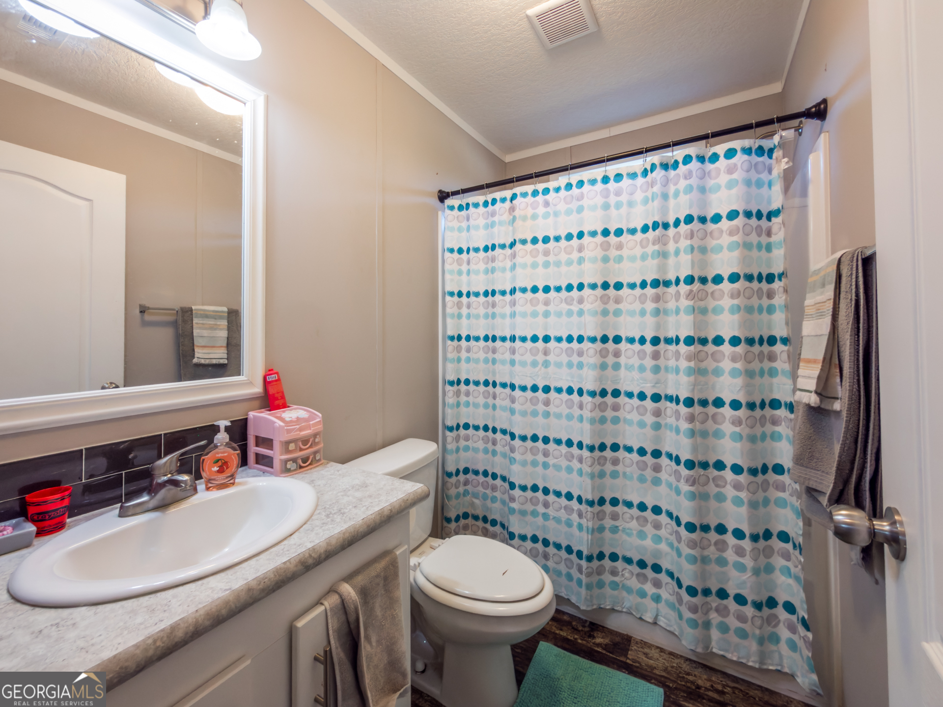 12546 Highway 1 Wrens, GA 30833 - Photo 32 of 41 a bathroom with a sink toilet and shower