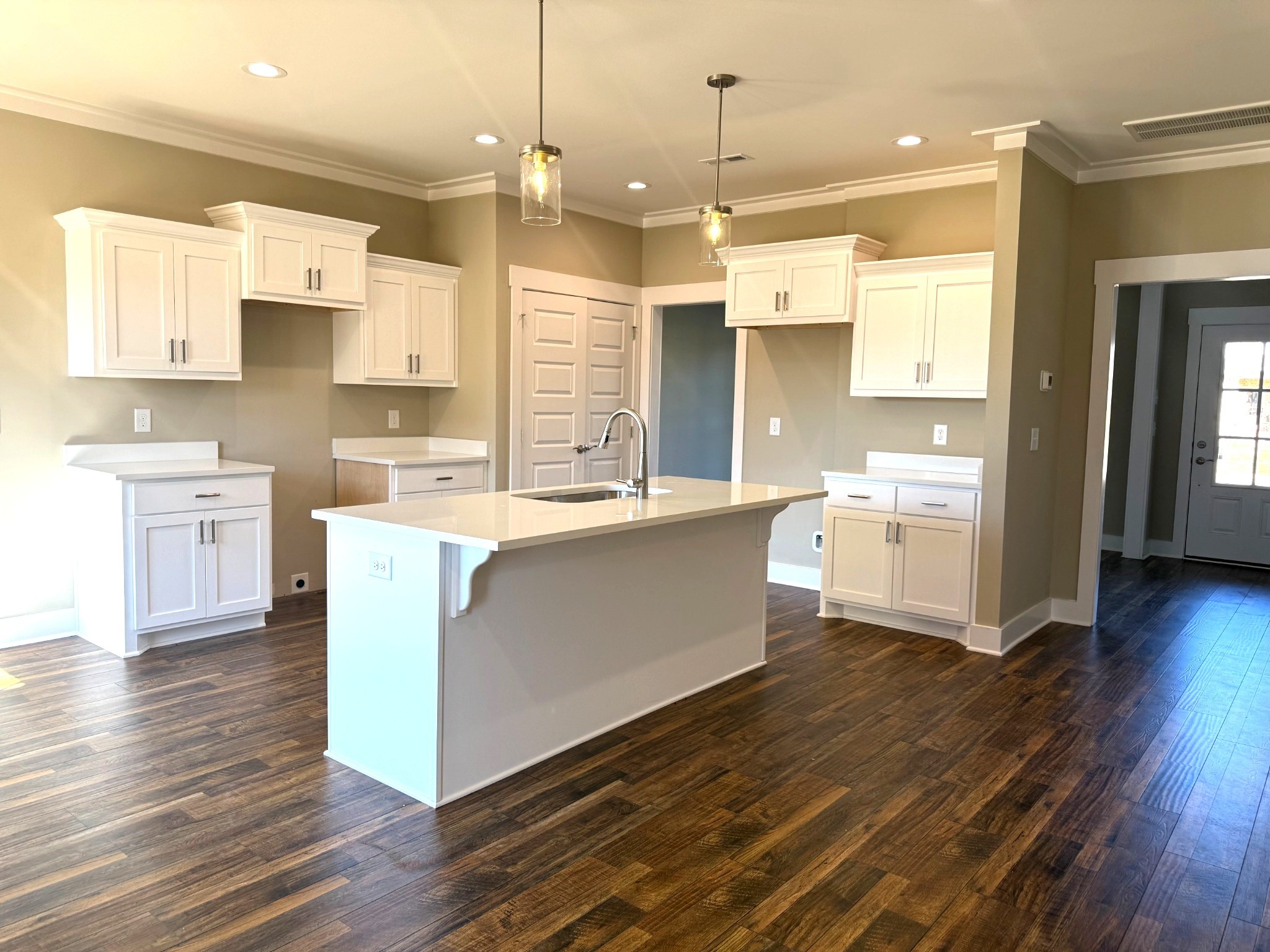 1172 Rimrock Road Smyrna, TN 37167 - Photo 3 of 10 a large kitchen with cabinets wooden floor and stainless steel appliances