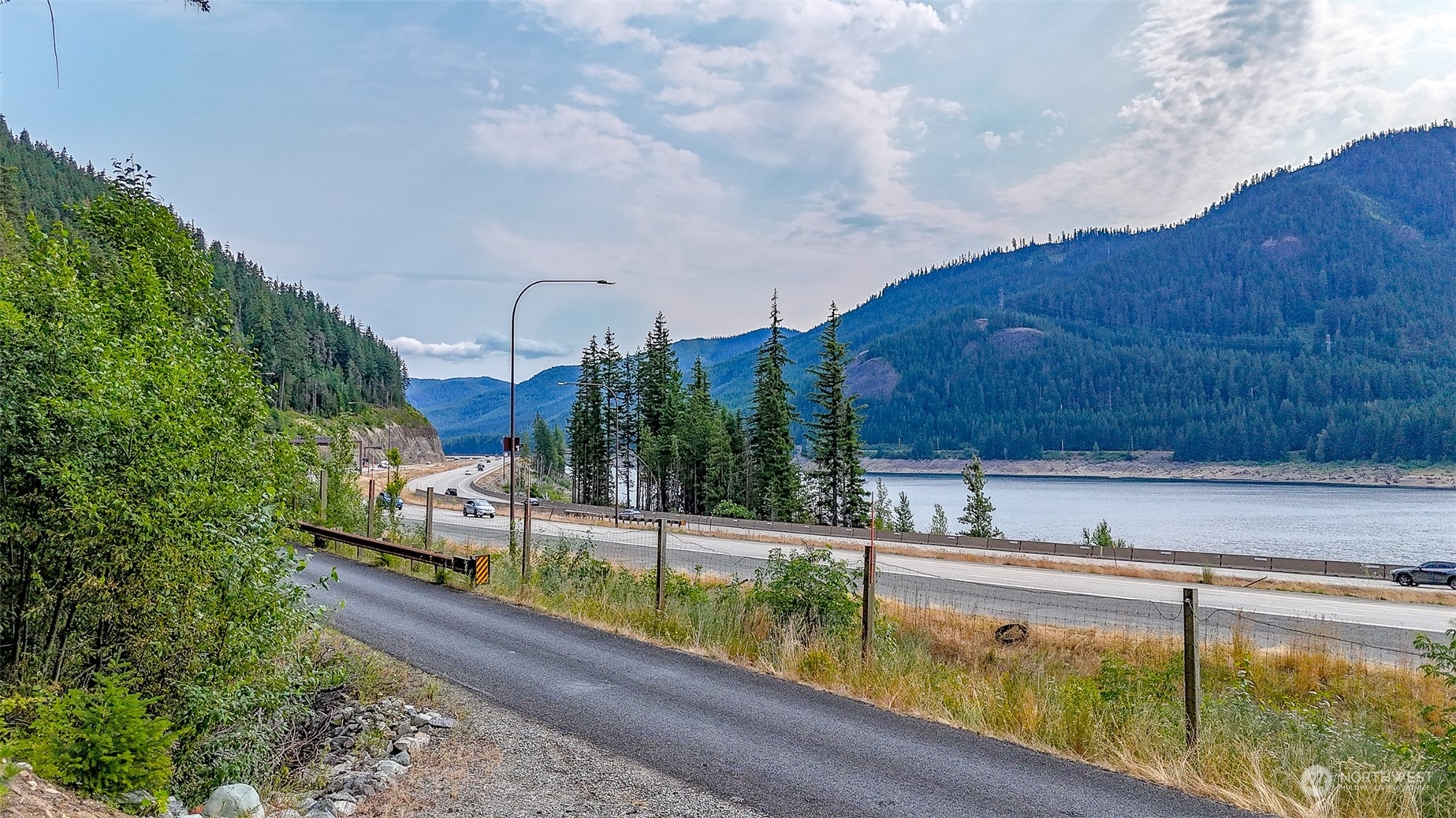4061 Fs Road Easton, WA 98925 - Photo 24 of 26 a view of a swimming pool with a yard and plants