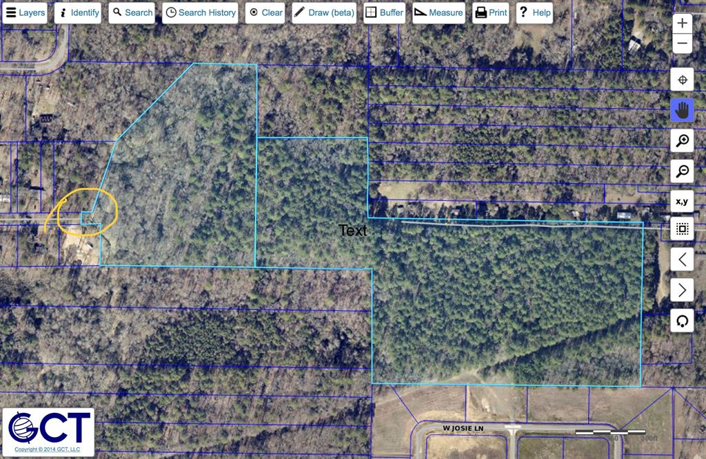 0 Fox Skin Drive Haughton, LA 71037 - Photo 2 of 15 Plat Map Showing Access from Fox Skin Dr.