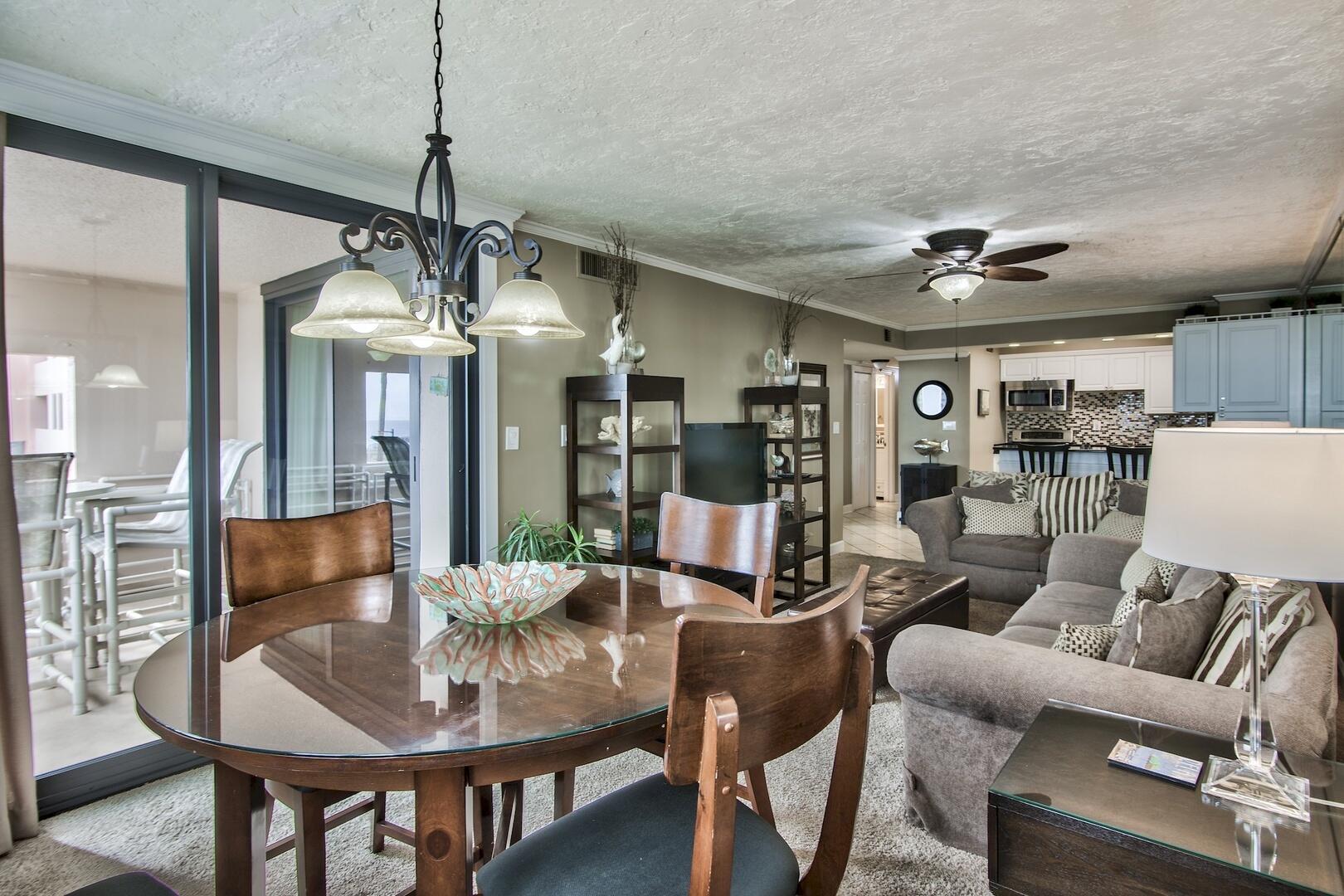 500 Gulf Shore Drive, Unit 119B Destin, FL 32541 - Photo 7 of 35 a view of a dining room with furniture