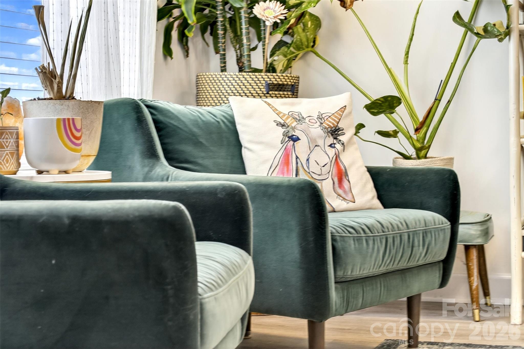 1526 Shepard Street Kannapolis, NC 28083 - Photo 7 of 40 a view of entryway and hall with wooden floor