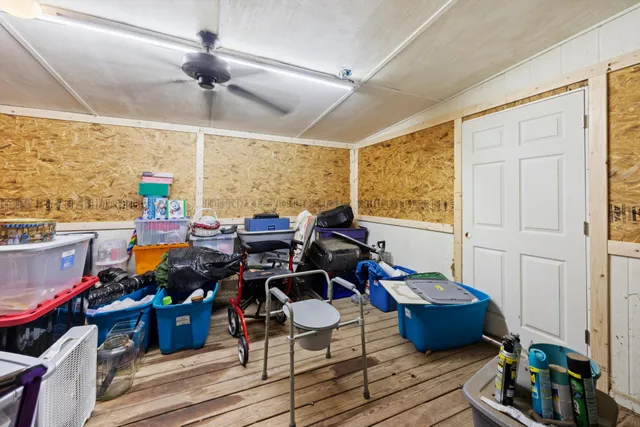 a view of a backyard of the house