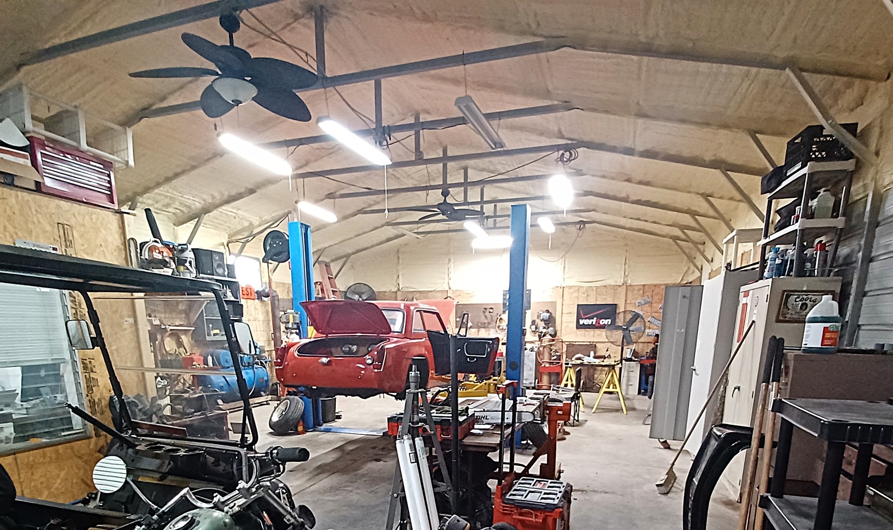 122 South Beach Street Kewanee, IL 61443 - Photo 14 of 49 a view of a room with gym equipment