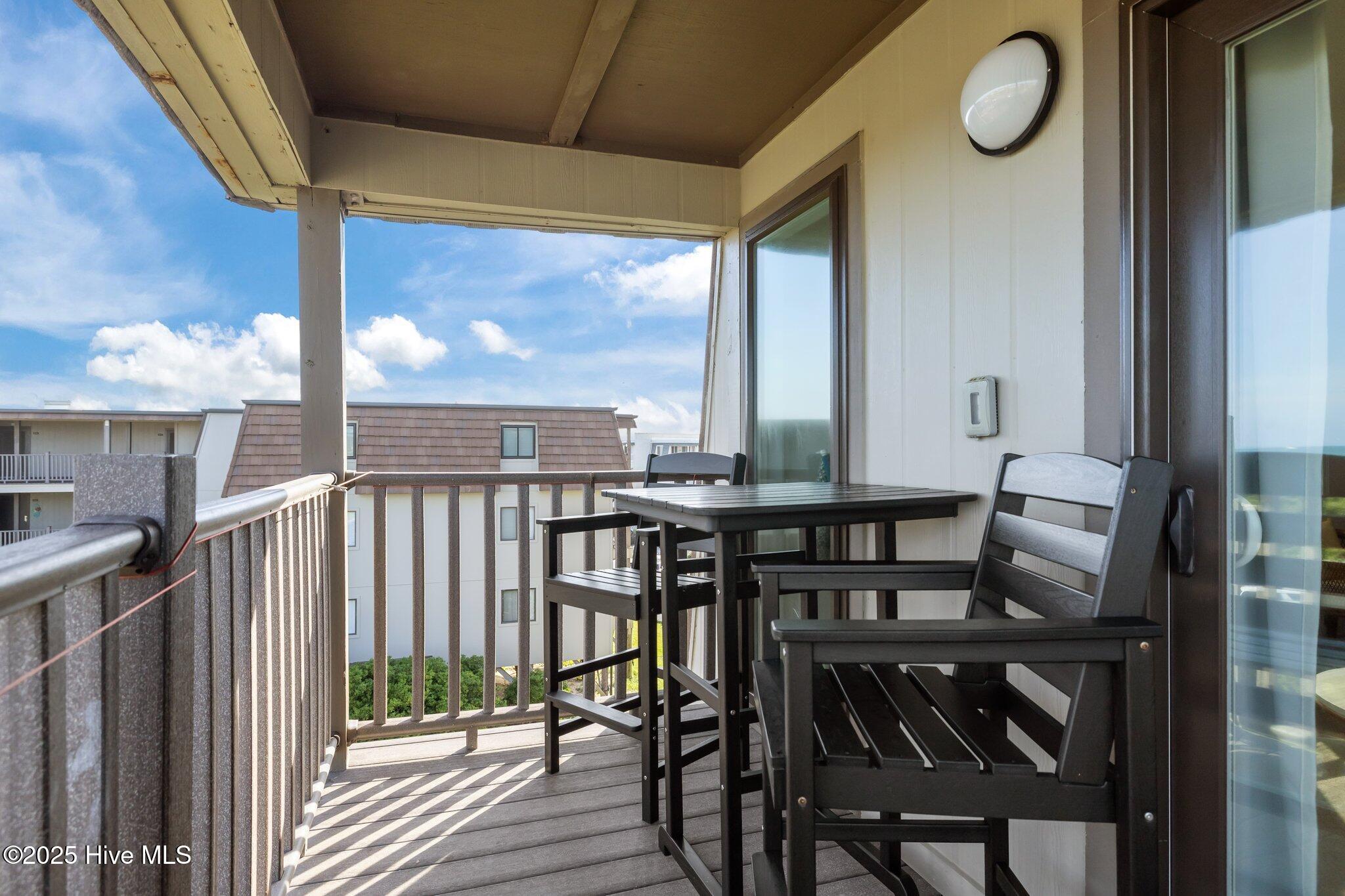 2008 East Fort Macon Road, Unit H13 Atlantic Beach, NC 28512 - Photo 29 of 40 Back Porch