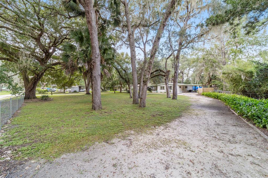 18395 Northwest 4th Terrace Citra, FL 32113 - Photo 57 of 66 a view of outdoor space with deck and trees