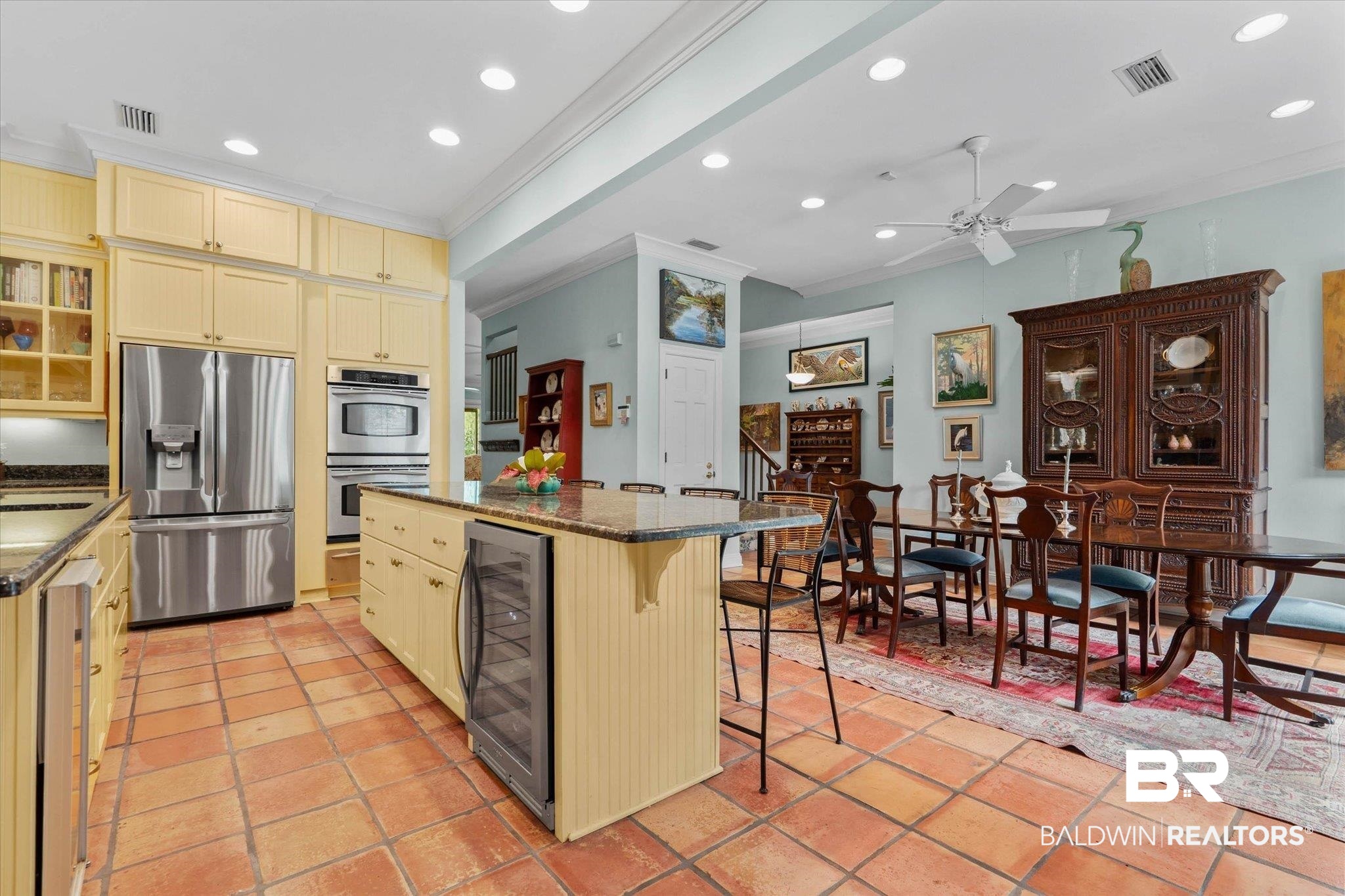8841 Escambia Avenue Elberta, AL 36530 - Photo 13 of 66 View featuring the wine cooler.
