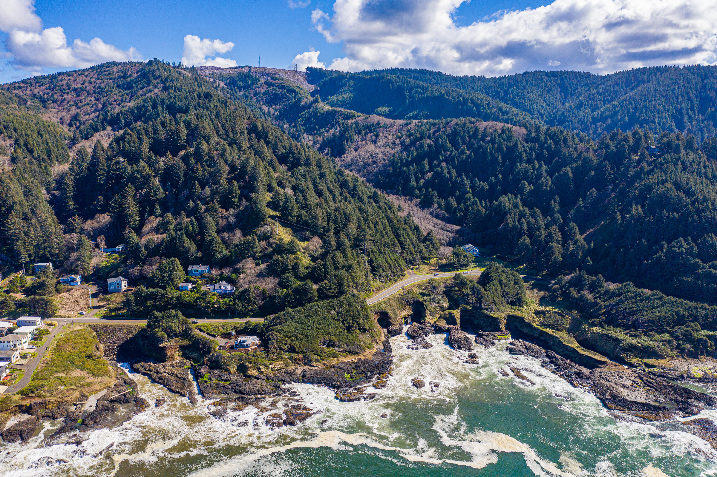 100 East Windy Way Yachats, OR 97498 - Photo 6 of 6 Aerial
