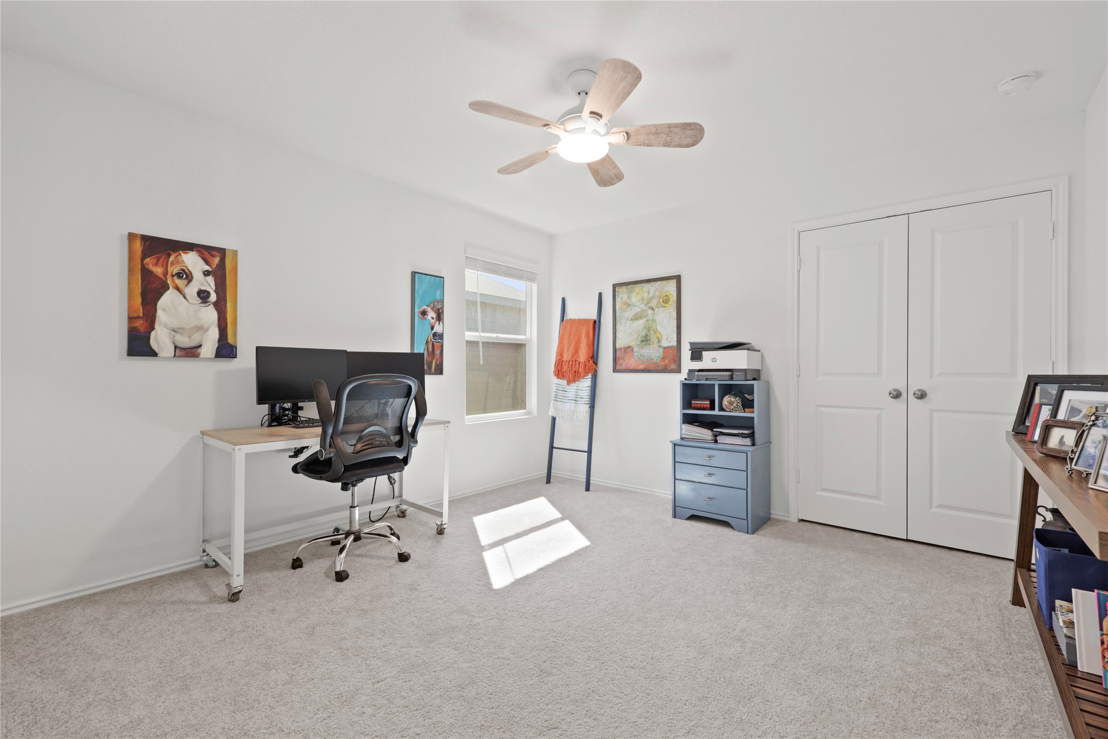 1073 Soapstone Pass Maxwell, TX 78656 - Photo 17 of 28 a living room with furniture and a chair