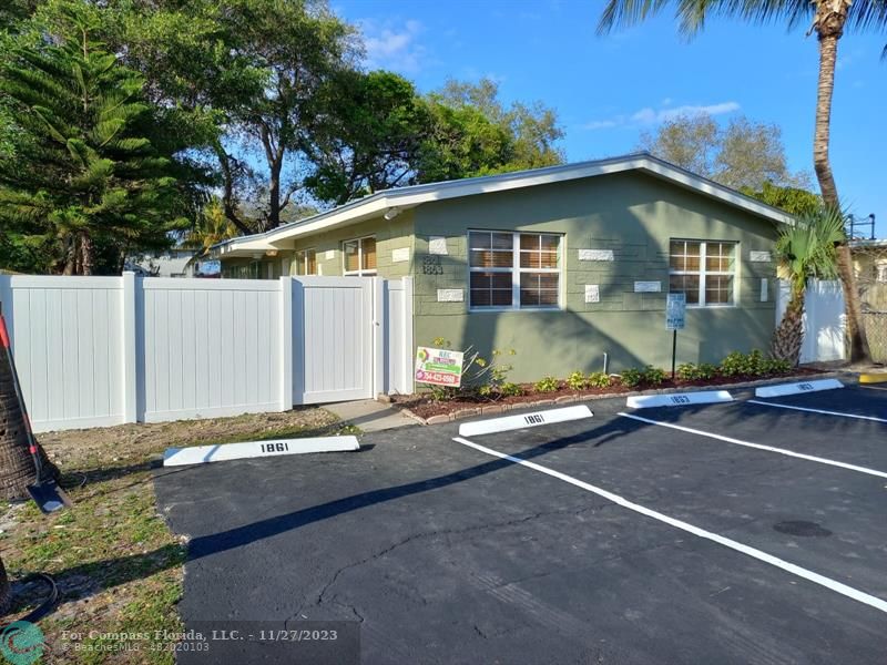 a view of outdoor space and yard