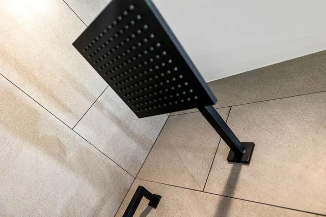 a close up view of white paint