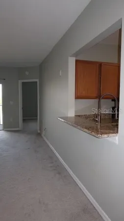 a view of empty room