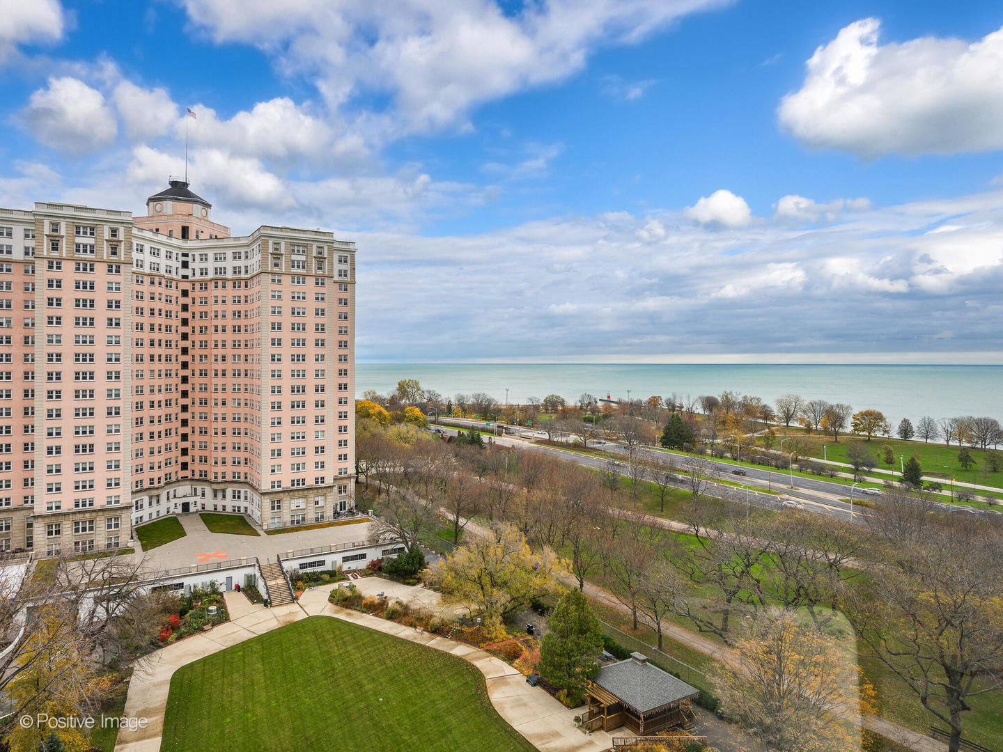 5455 North Sheridan Road, Unit 1511 Chicago, IL 60640 - Photo 5 of 25 a view of a city with an ocean view