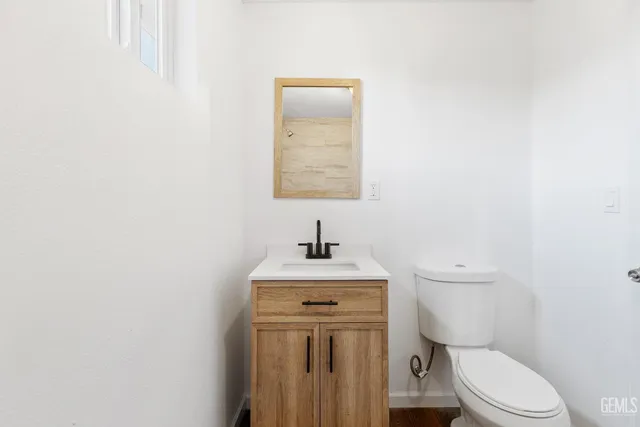 a view of yard with swimming pool and furniture