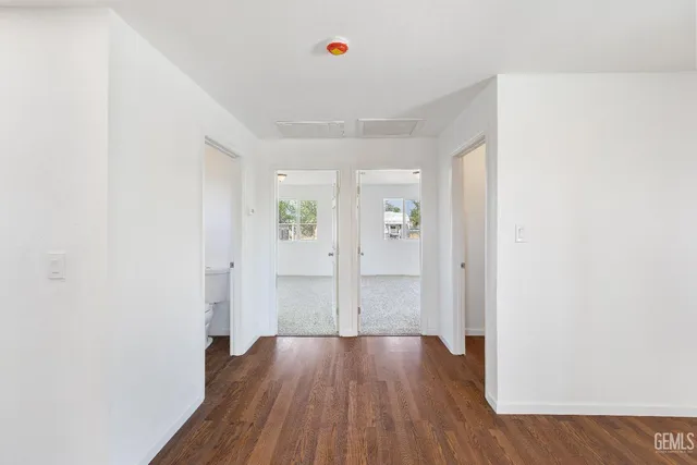 wooden floor in an empty room