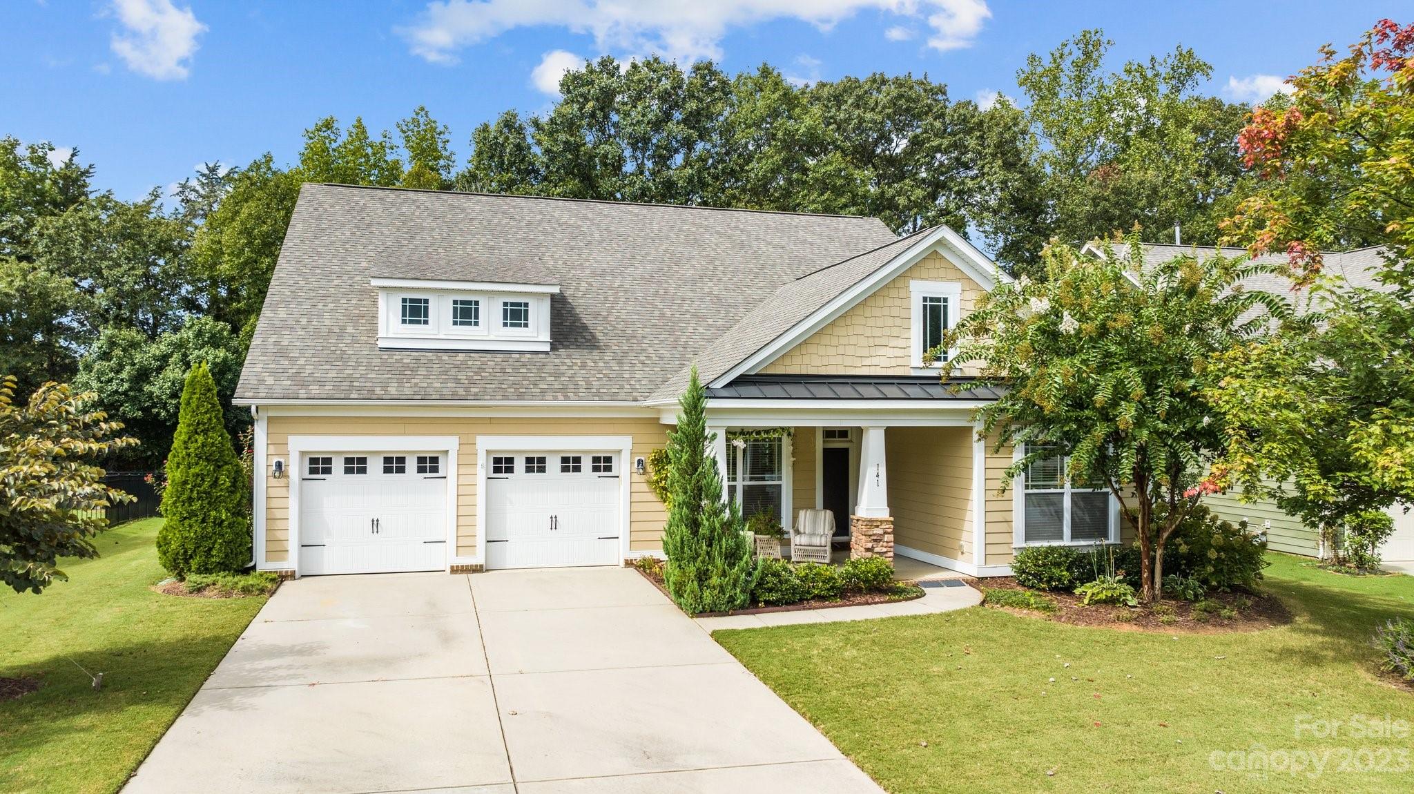 141 Hawks Creek Parkway Fort Mill, SC 29708 - Photo 36 of 44 front view of a house with a yard