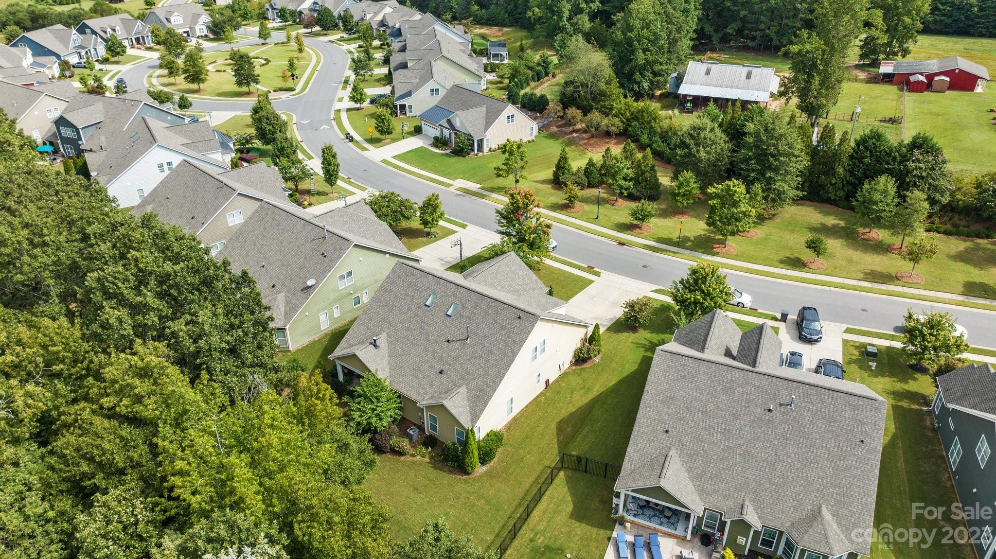 141 Hawks Creek Parkway Fort Mill, SC 29708 - Photo 40 of 44 an aerial view of a house
