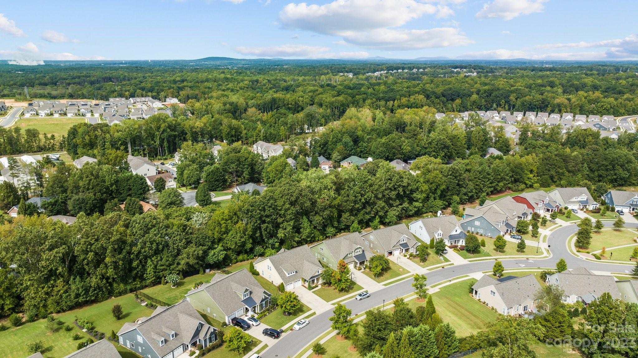 141 Hawks Creek Parkway Fort Mill, SC 29708 - Photo 43 of 44 an aerial view of residential houses with outdoor space and street view