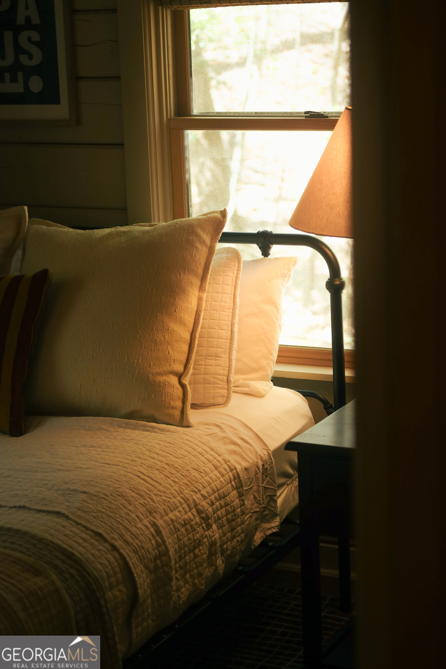 7 Ascherman Court Blue Ridge, GA 30513 - Photo 20 of 41 a bed sitting in a bedroom next to a window