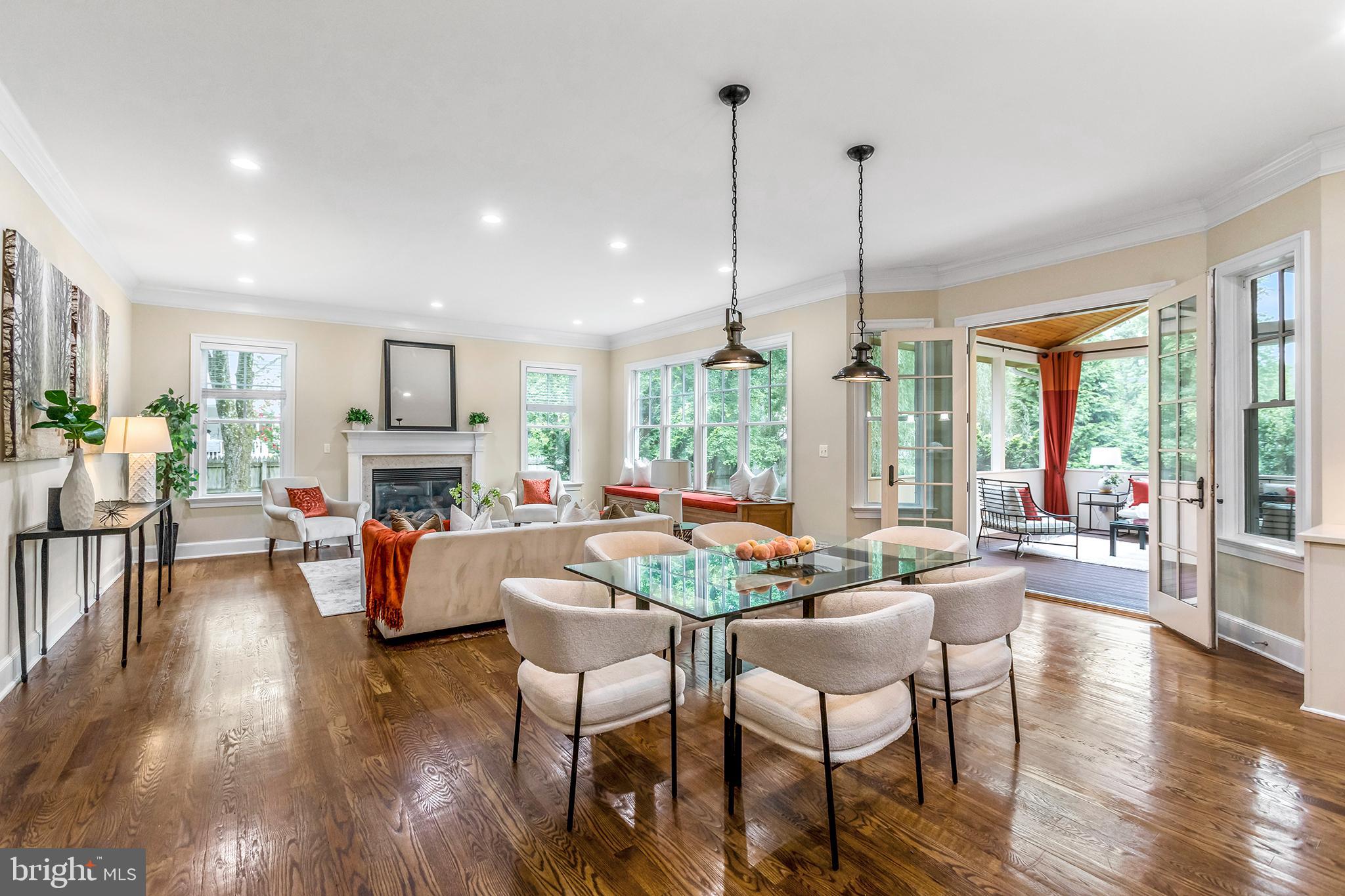 9215 Bells Mill Road Potomac, MD 20854 - Photo 8 of 35 Quality time with everyone in the Family Room