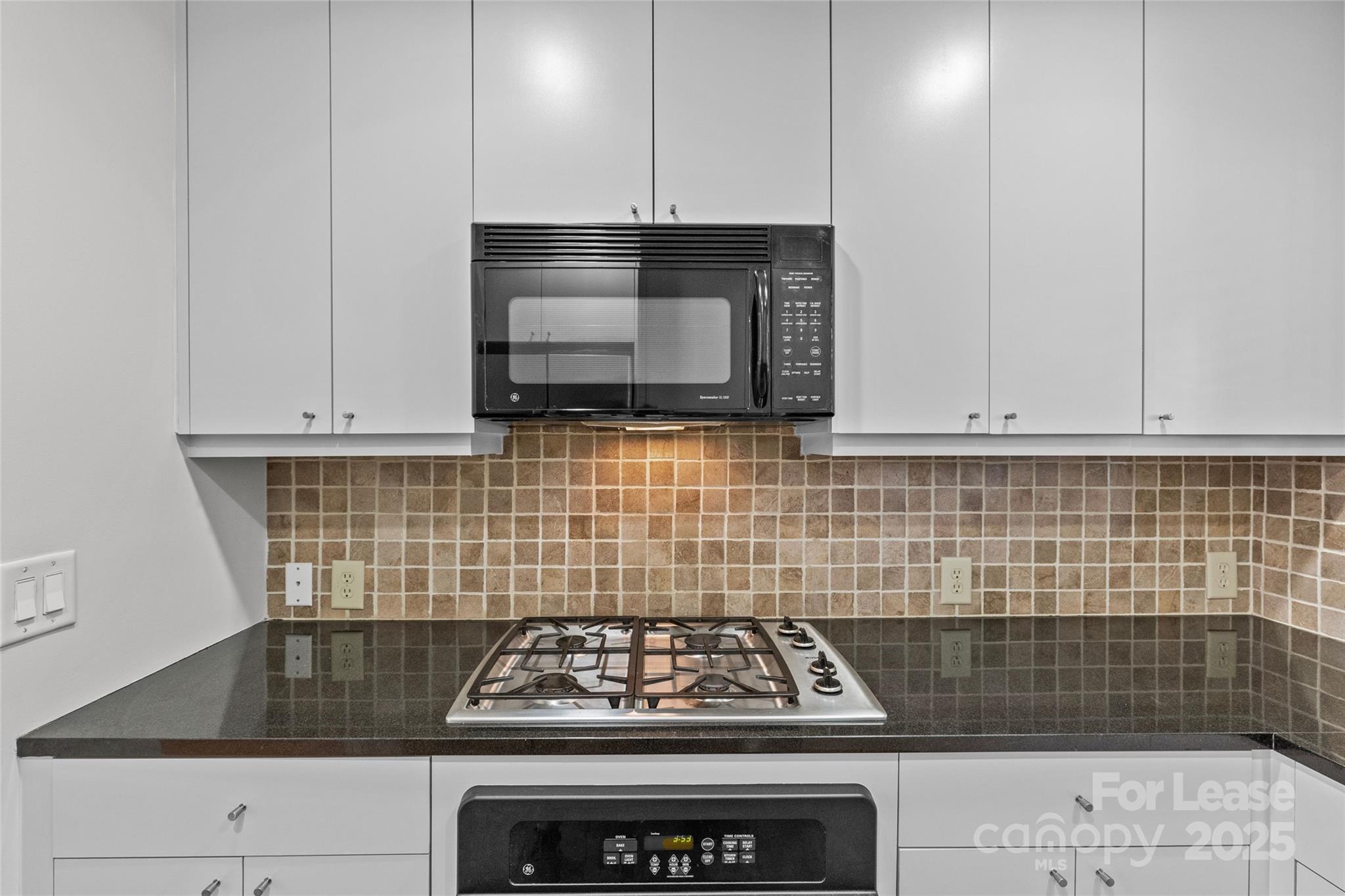 420 Queens Road, Unit 7 Charlotte, NC 28207 - Photo 38 of 46 a kitchen with a stove a microwave and sink