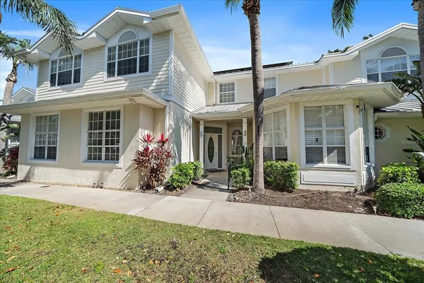 front view of house with a yard
