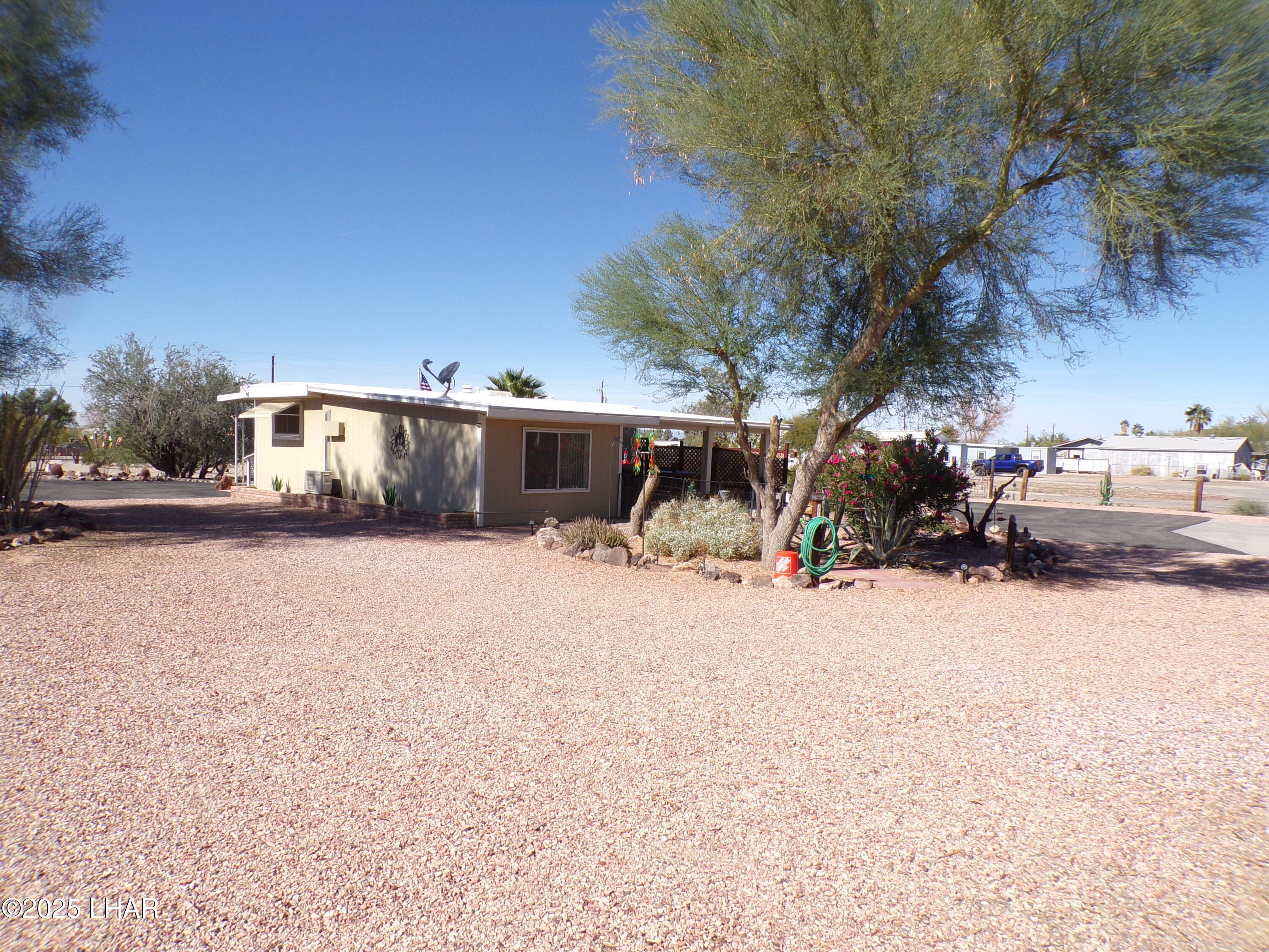 25569 Ochoco Way Bouse, AZ 85325 - Photo 17 of 71 BACK VIEW HOME FROM CASITA VIEW