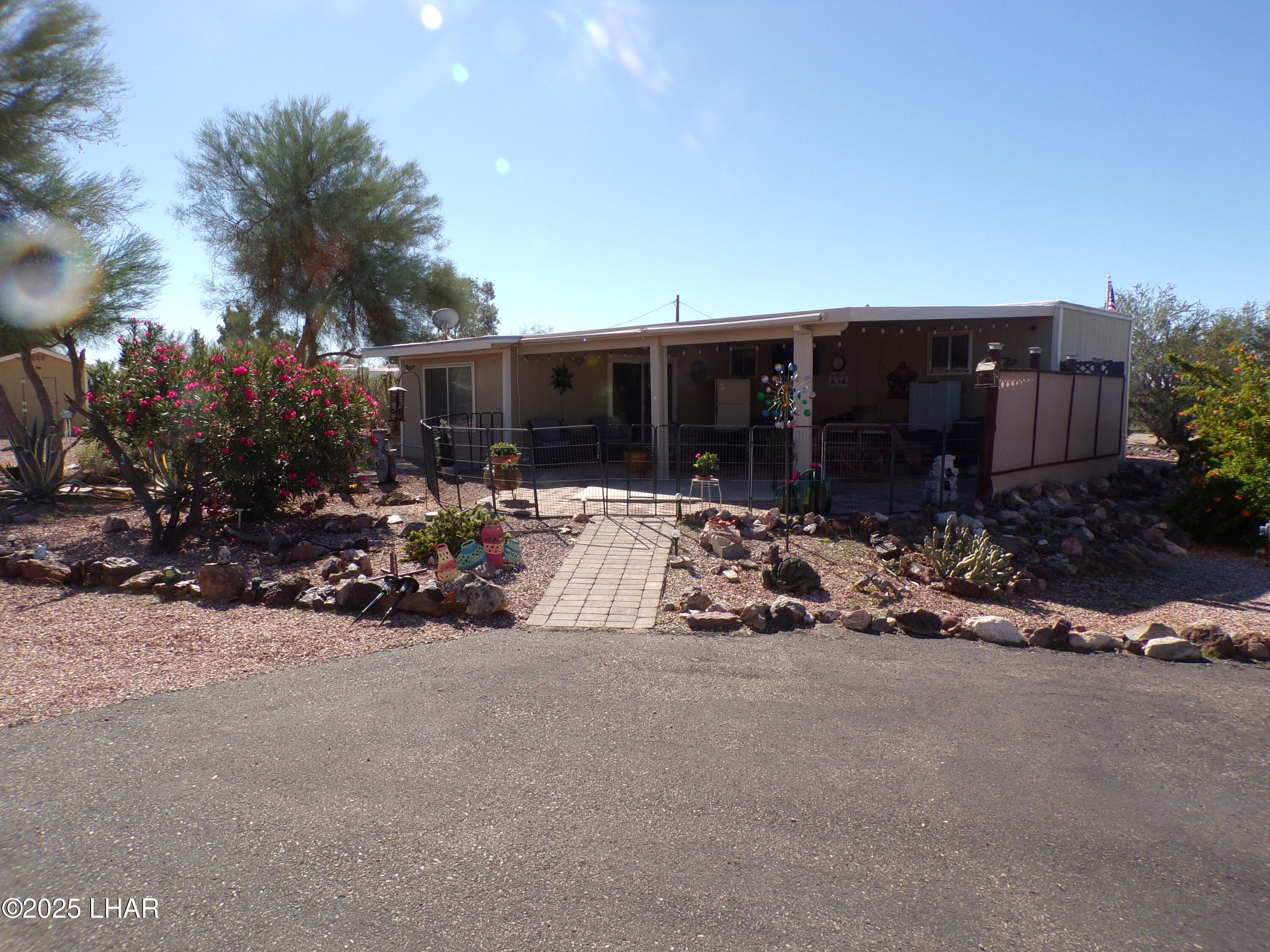 25569 Ochoco Way Bouse, AZ 85325 - Photo 68 of 71 BACK VIEW HOME