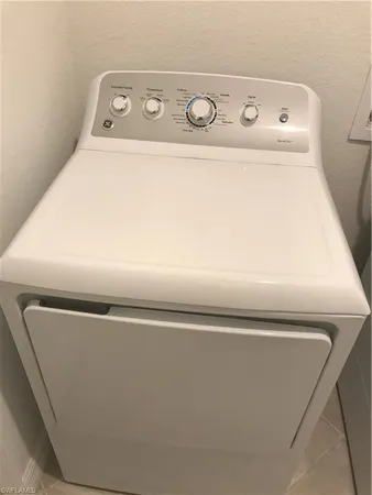 an empty room with a door