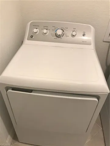 an empty room with a door