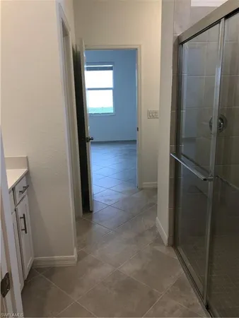 a view of front door