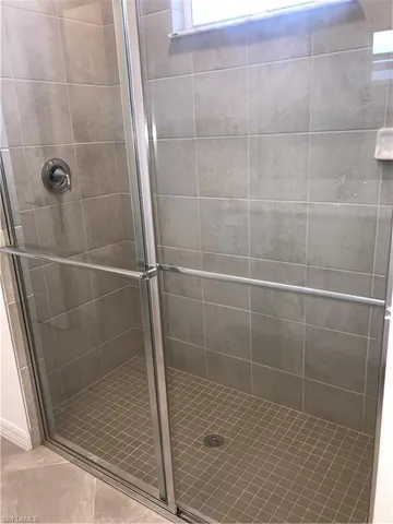 a backyard of a house