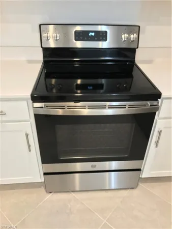 a close view of appliances